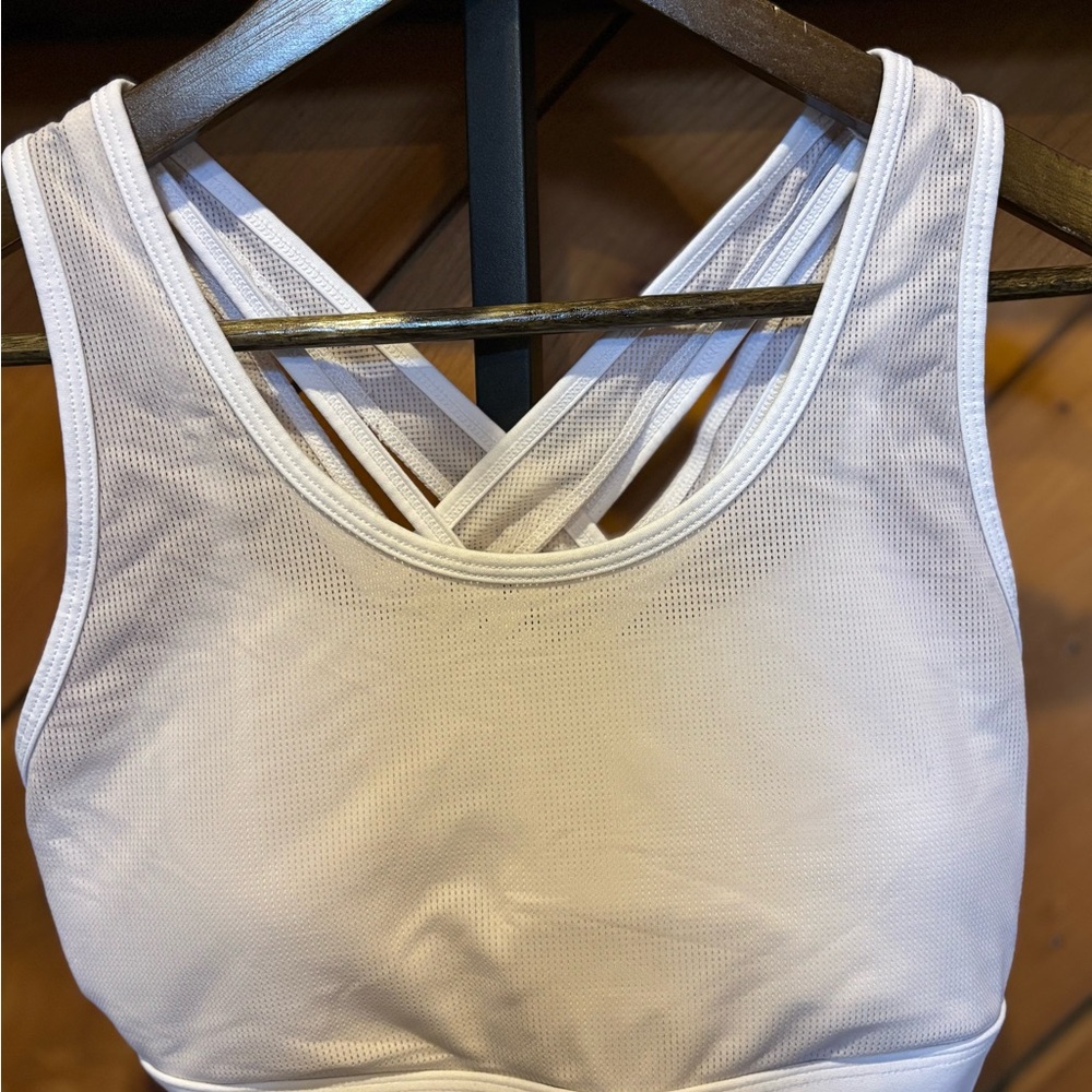 Fabletics White Sports Bra